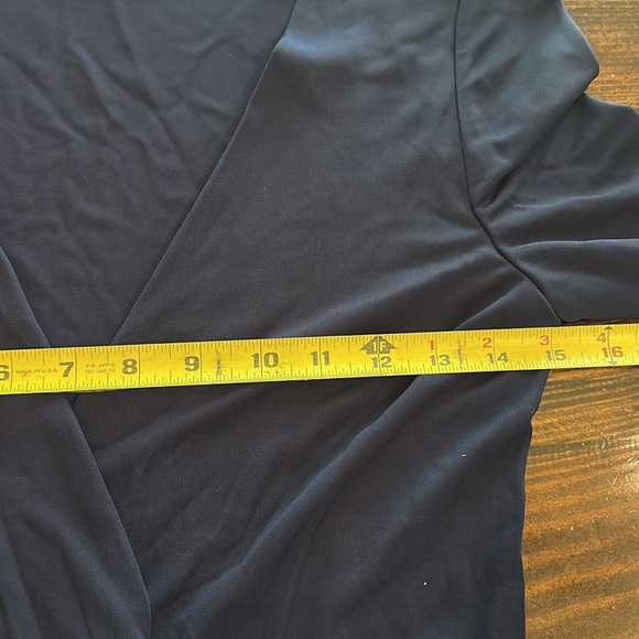 Diane Von Furstenberg new Julian two Blue wrap 3/4 cuff sleeve 4 rayon Dress - Picture 10 of 16